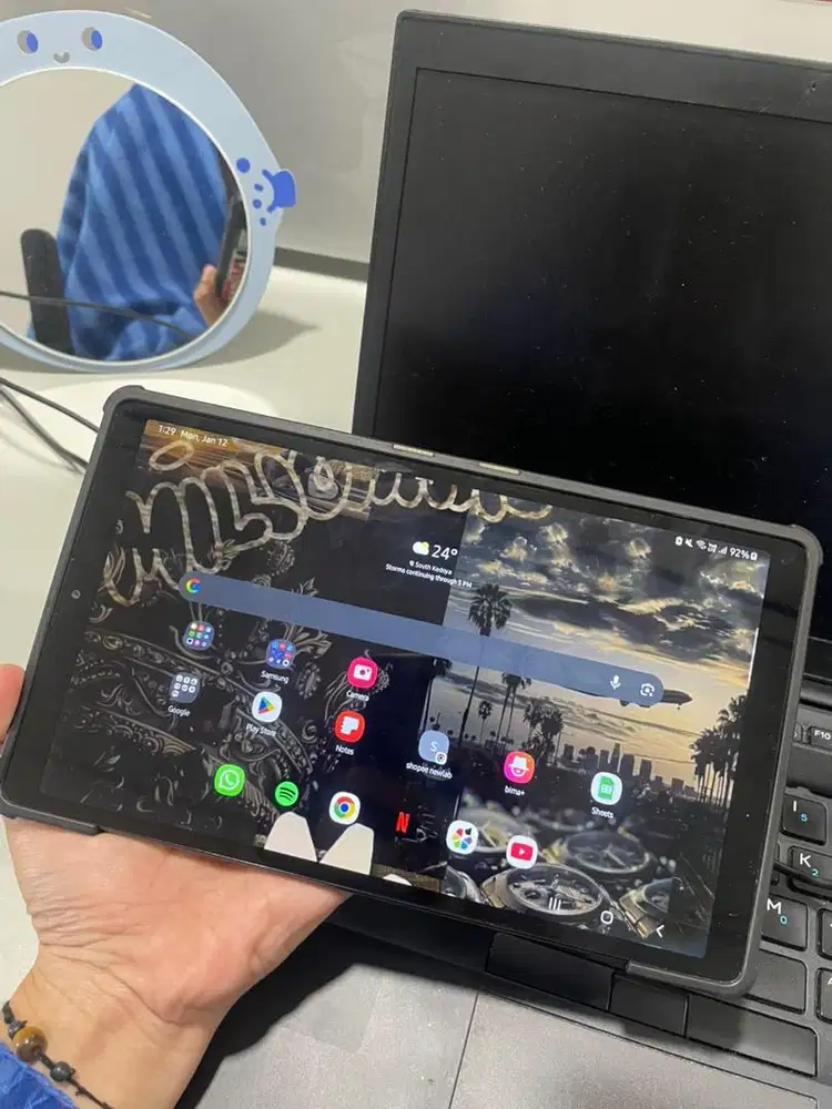 JUAL SANTAI SAMSUNG A7 Lite fullset + kardus