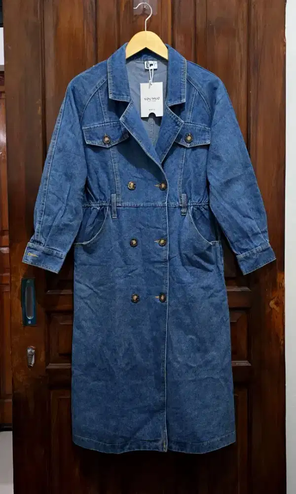 Coat jeans tebal premium
