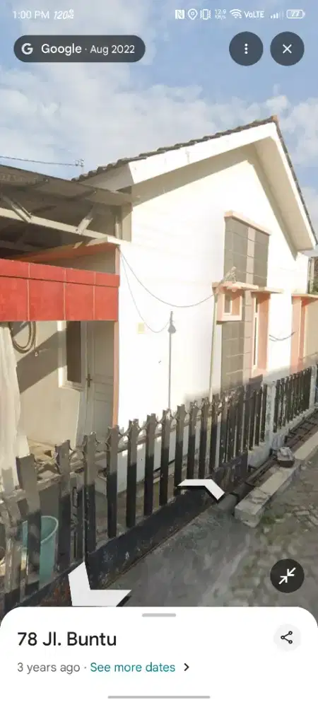 dijual rumah gemah raya