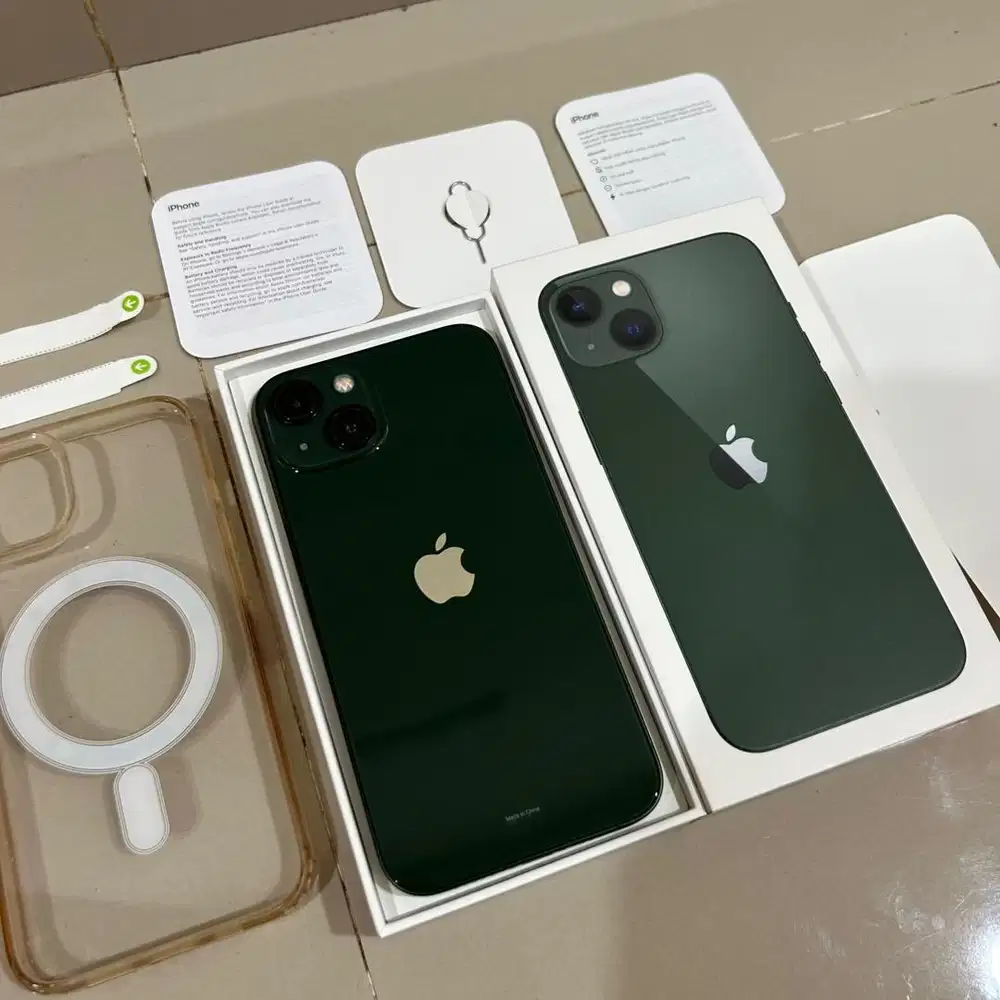 IPhone 13 128GB IBox Resmi Fullset + Bonus Casing