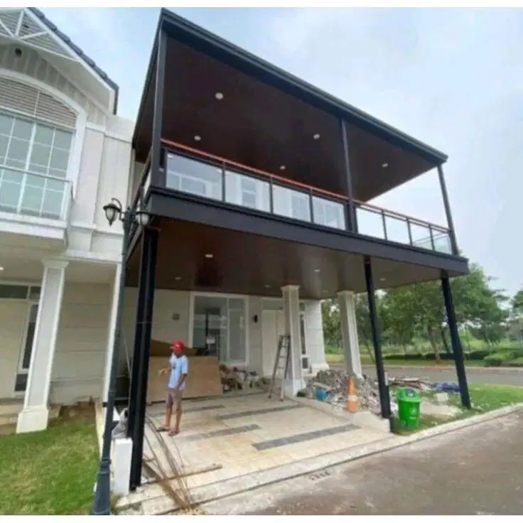 Kanopi mezanine balkon +plavon pvc