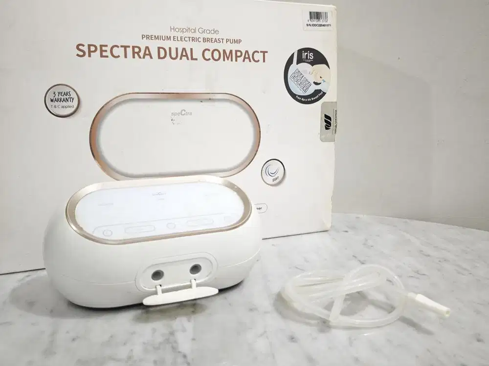 Spectra Dual Compact Electric Breast Pump- Pompa ASI Elektrik Ganda