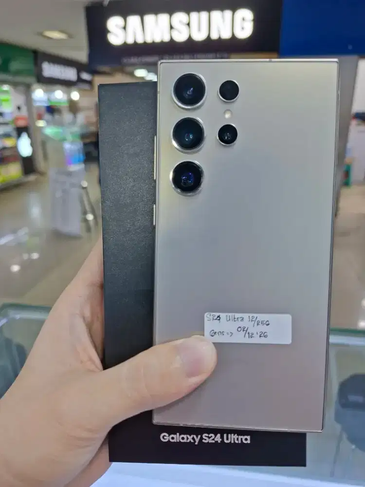 Samsung S24 ultra 12/256gb garansi 11bln