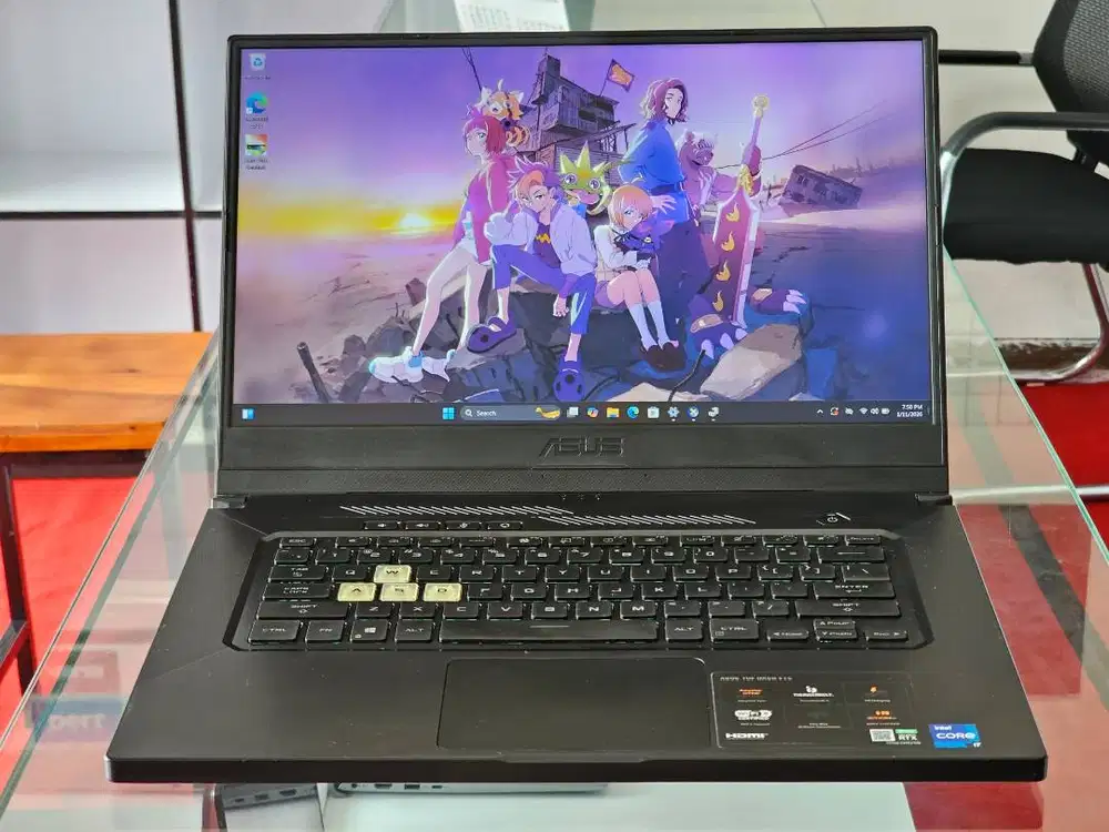 ASUS TUF Dash F15 FX516PE intel Core i7 Gen 11 Ram 24 GB Nvidia RTX 30