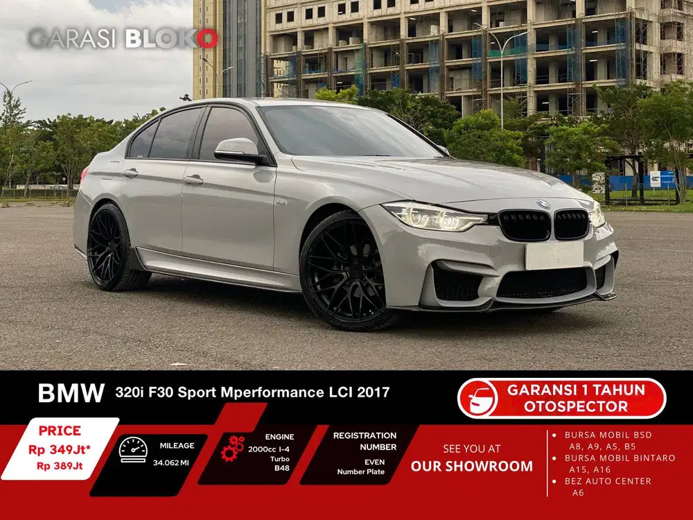 BMW 320i F30 Sport MPerformance B48 Facelift LCI 2017