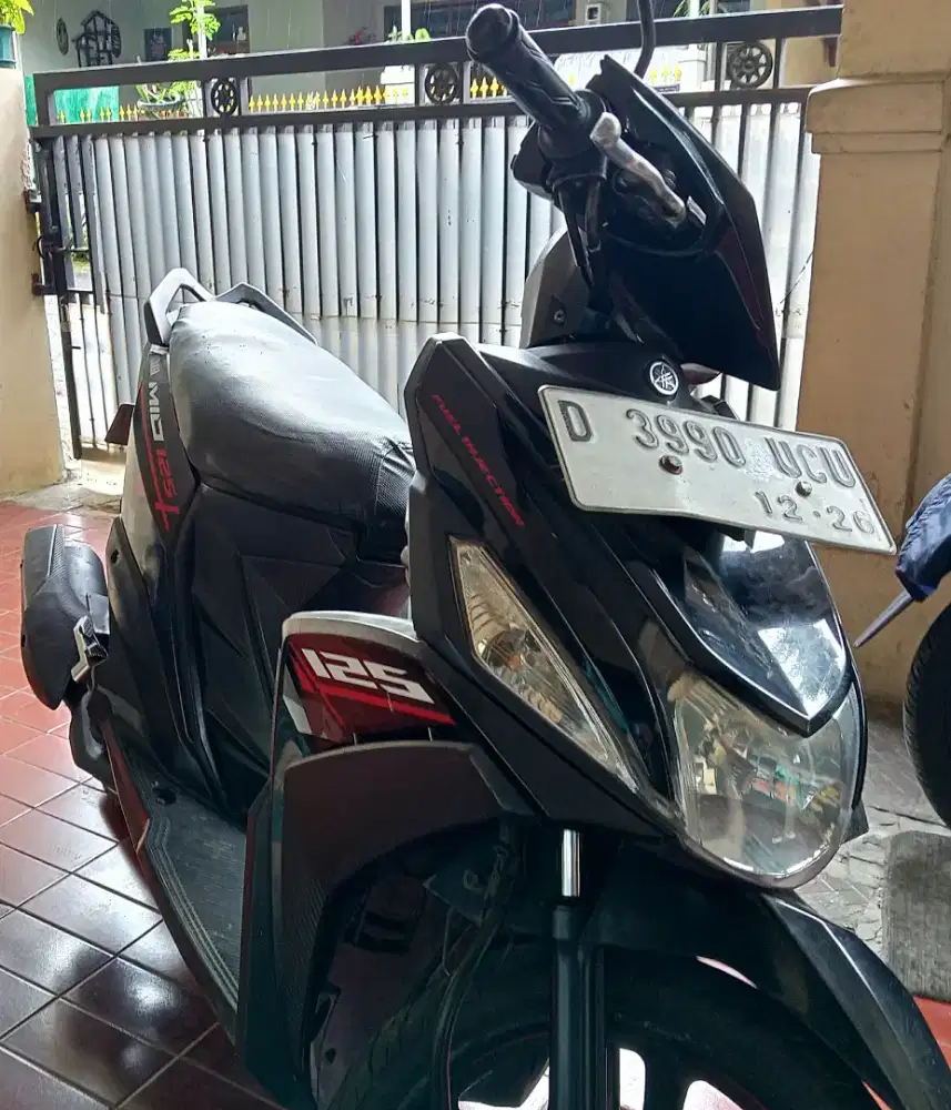 Yamaha Mio M3 Fi 125cc 2016 Hitam Mulus Ori mantap siap pakai