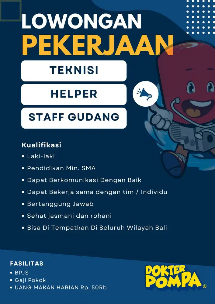 DI BUTUHKAN SEGERA.!