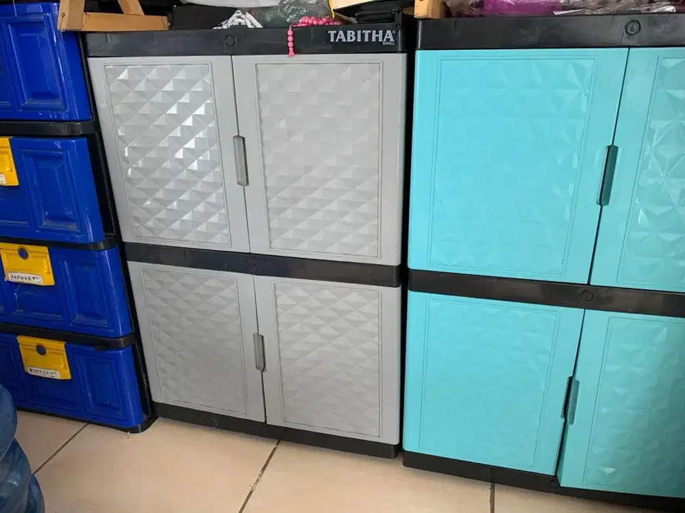 Lemari plastik 3 pcs