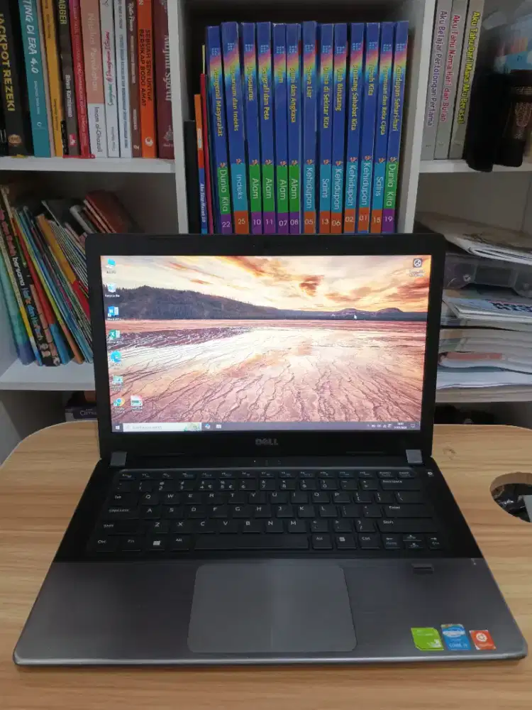 Laptop Slim Dell 5480 Core I5 Ram 8GB Double VGA Support Gaming Design