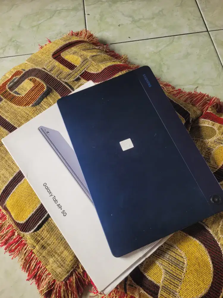 Samsung Tab 9 plus 5G 8/128gb mulus komplit