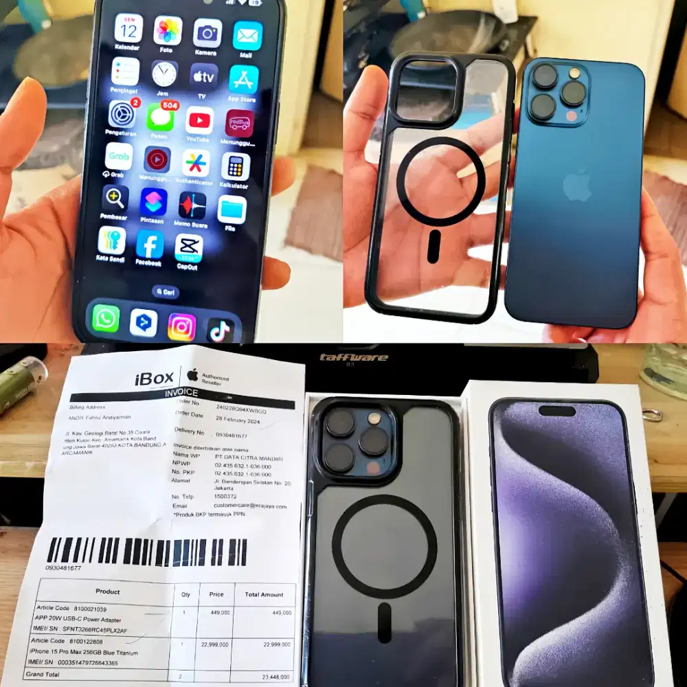 IPHONE 15 PRO MAX  256GB