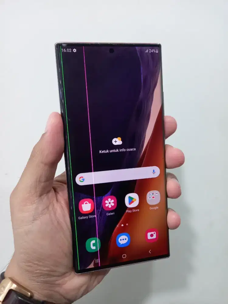 Samsung Galaxy Note 20 Ultra Ram 8/256Gb Fullset ada minus