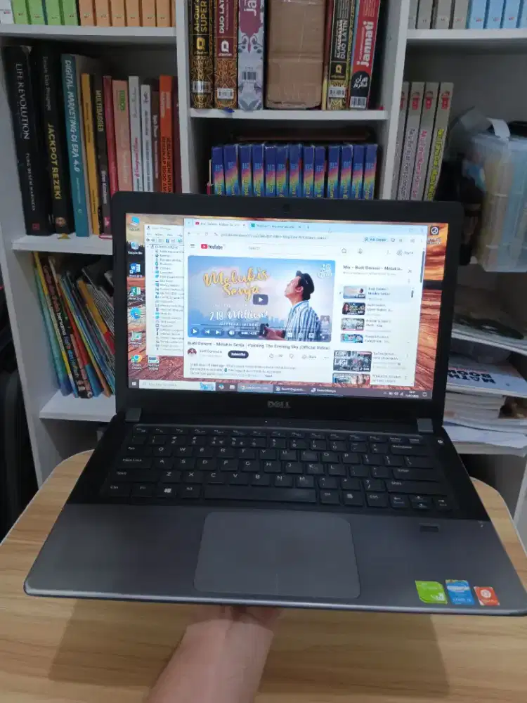 Laptop Dell Vostro 5480 Core i5 Slim Support Gaming Design Dll- Mulus