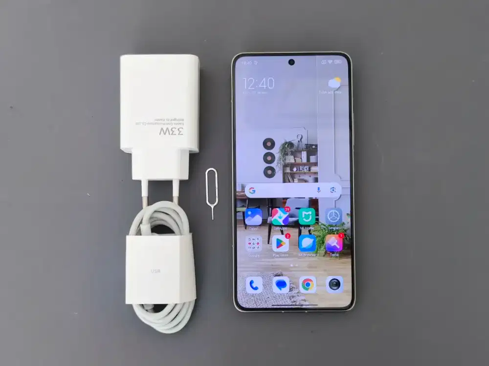 Xiaomi 14T Pro 12/256 - Warna Titanium, Ex Garansi Resmi