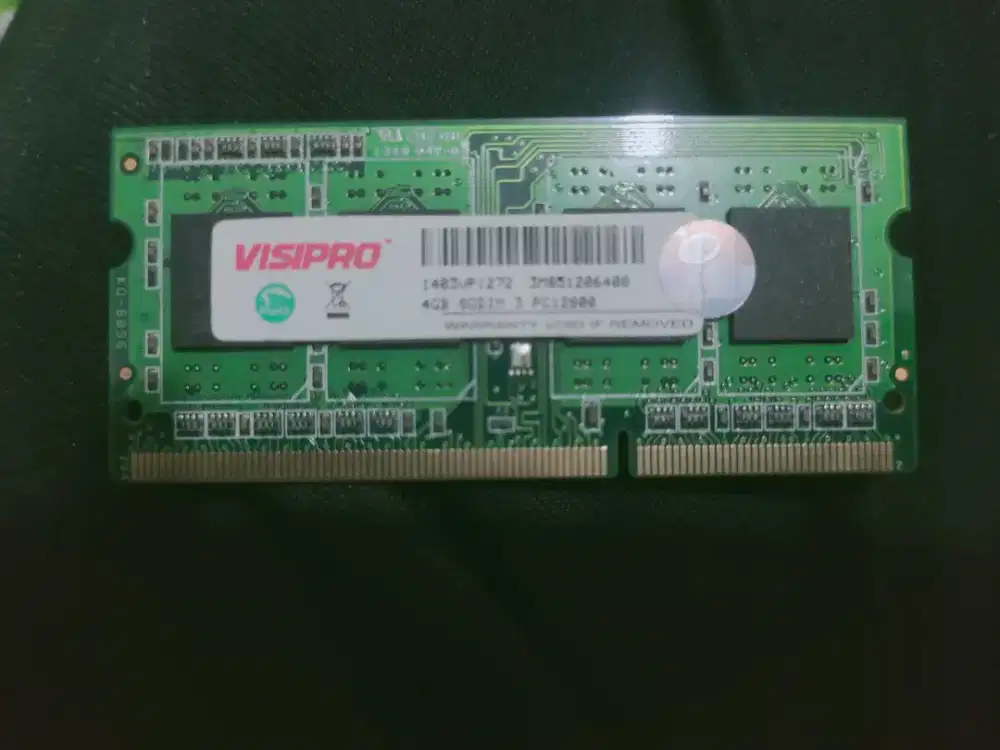 Ram Sodim Visipro 4gb pc12800 ddr3