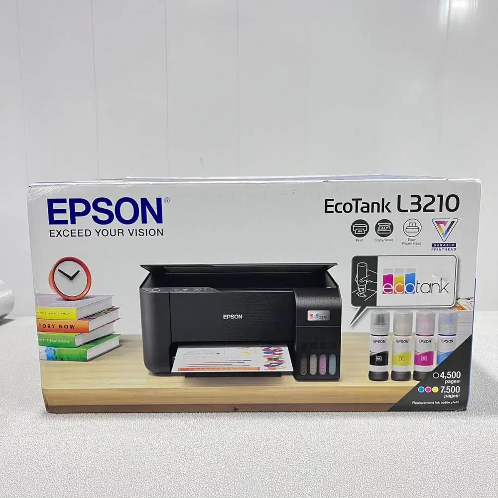 PRINTER EPSON L3210 NEW 3IN1 ( PRINT,SCAN & COPY )