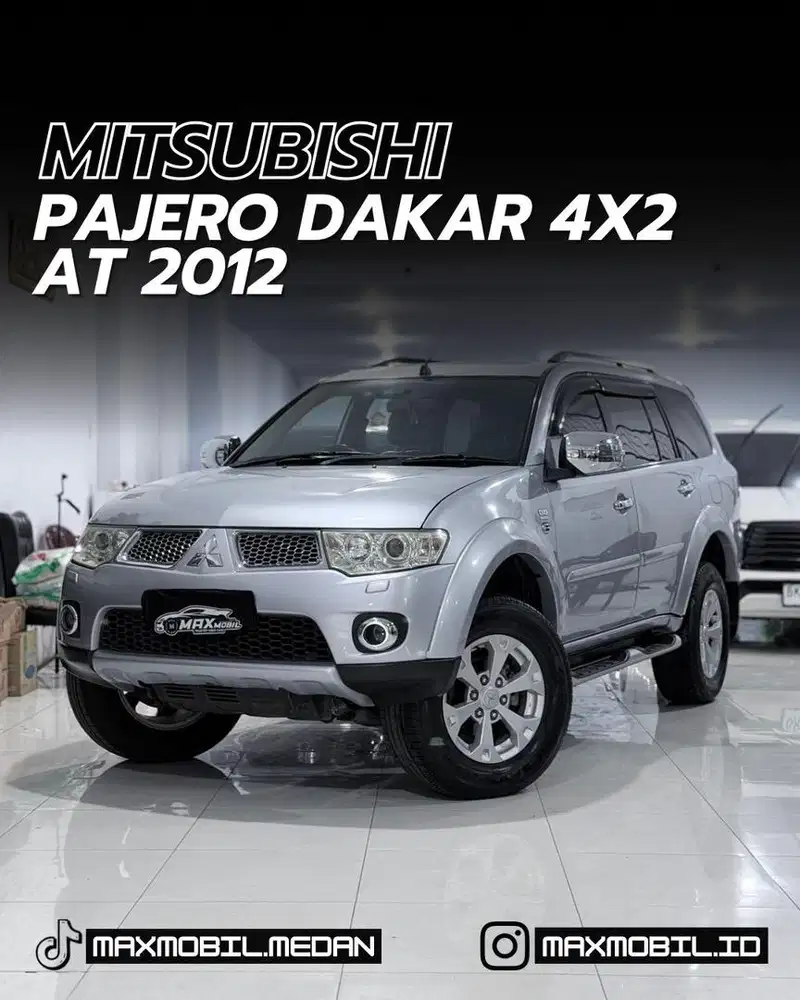 [ODO 116RB‼️] MITSUBISHI PAJERO SPORT DAKAR AT 2012 pemakaian 2013