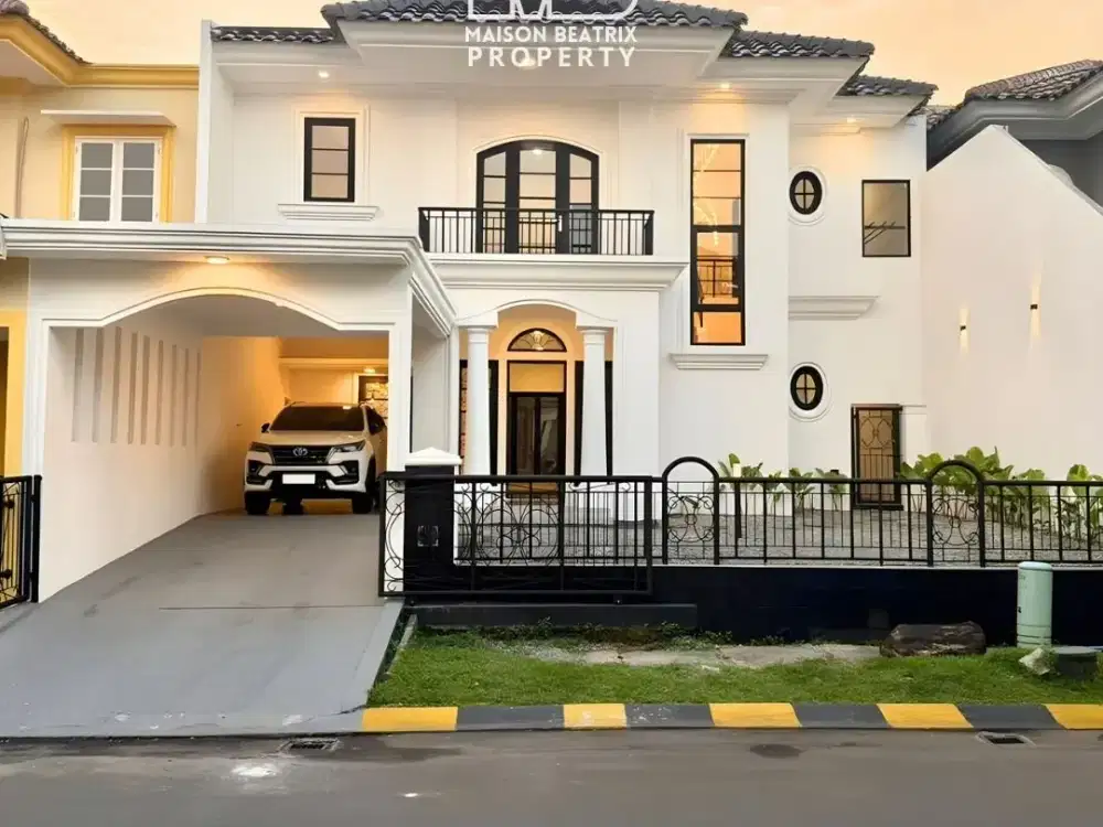 RUMAH MEWAH CANTIK SIAP HUNI LOKASI STRATEGIS DI PUSPITA LOKA - BSD CITY