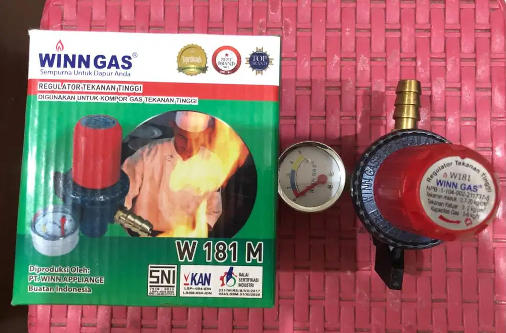 Regulator Winn Gas W181M (Tekanan tinggi)
