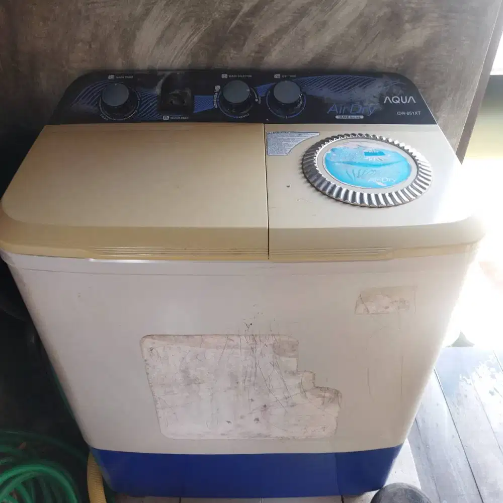 MESIN CUCI MERK AQUA 8,5KG