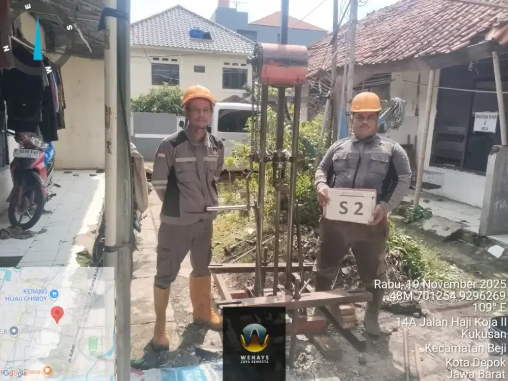 Jasa Uji Soil Test / Sondir Bersertifikasi, Professional dan Amanah