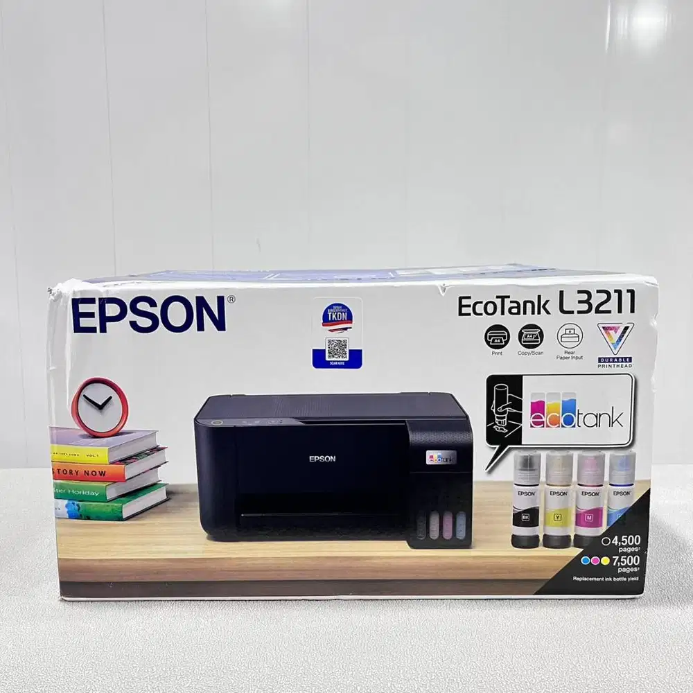 PRINTER EPSON L3211 NEW 3IN1 9 print, scan & copy ) garansi resmi