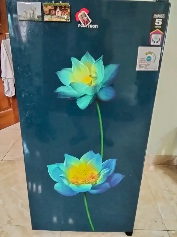 Kulkas Polytron 1pintu kapasitas 160 liter kondisi sangat normal .