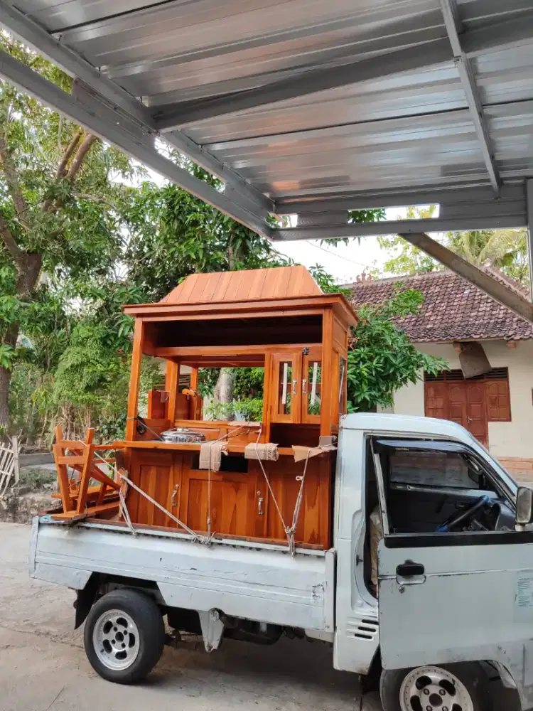Gerobak Angkringan jg Melayani Pesanan Grobak Bakso Mie Bubur Sate dlL