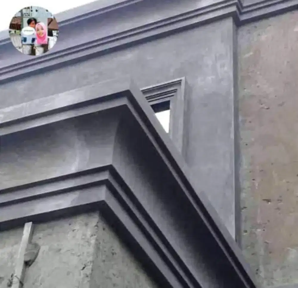 Lisplang beton profil instan