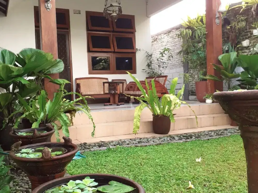Dijual rumah di jalan palagan yogyakarta, lokasi strategis di lingkungan yang nyaman dan asri terdapat taman depan & belakang