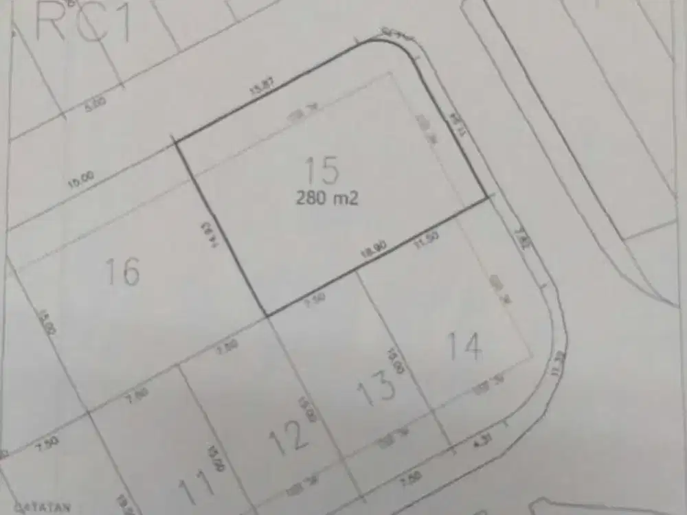 Tanah Kavling Komersil Posisi Hook Lokasi BSD Sektor 1 Siap Dibangun