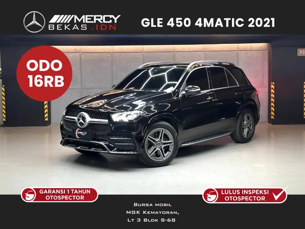 LOW KM 16 RIBU MERCEDES BENZ GLE 450 2021