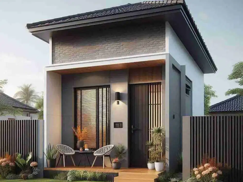 Rumah baru minimalis dekat Komplek GBR Cilame free biaya