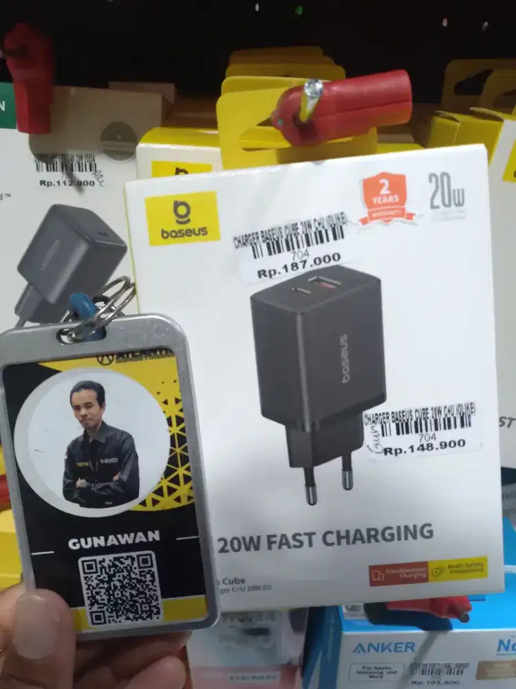 Adapter BASEUS CUBE 20W ATLANTIS DAHSYAT