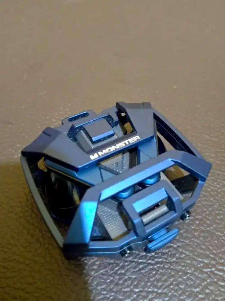 TWS Monster XKT09 Blue Musik Game Mantab