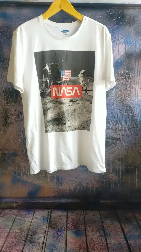 T-shirt kaos putih nasa