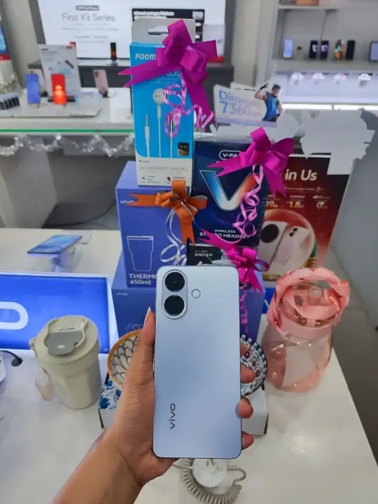 NEW VIVO V60 LITE 4G FREE BAG/TUMBLER + CASING ANTI GORES