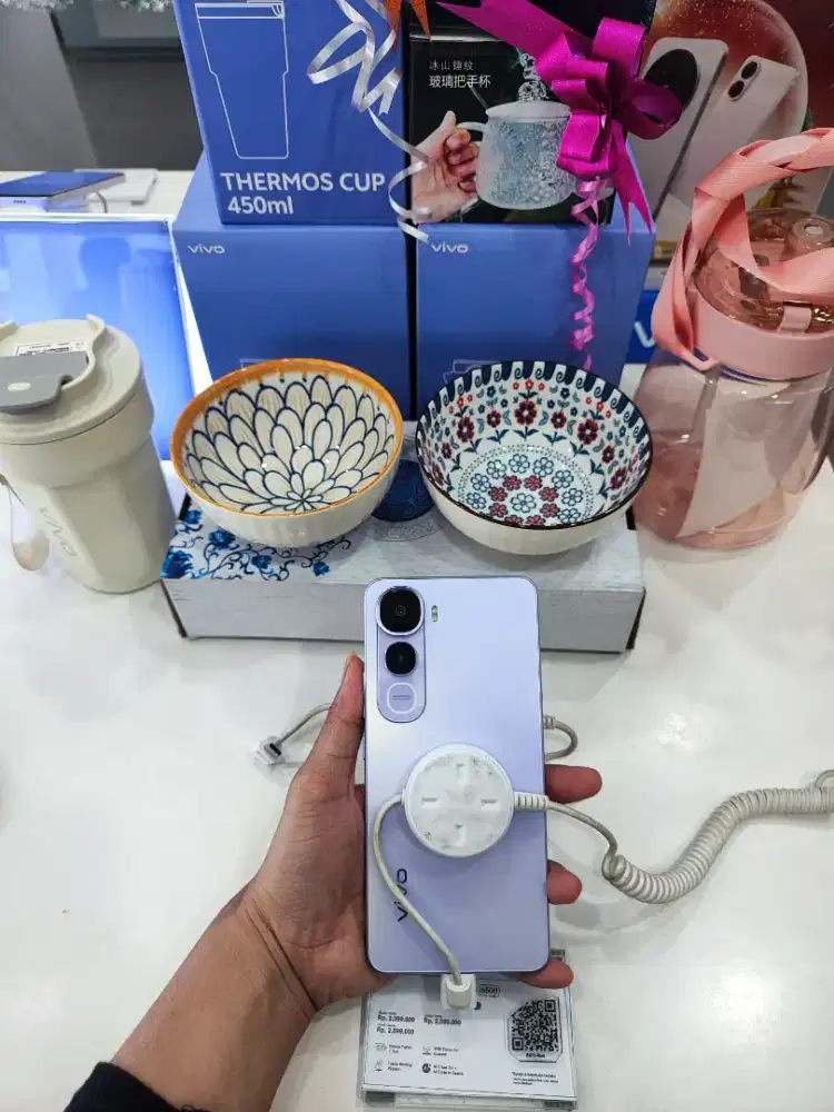 NEW VIVO Y400 8/256GB FREE TUMBLER/MANGKOK CANTIK + CASING ANTI GORES