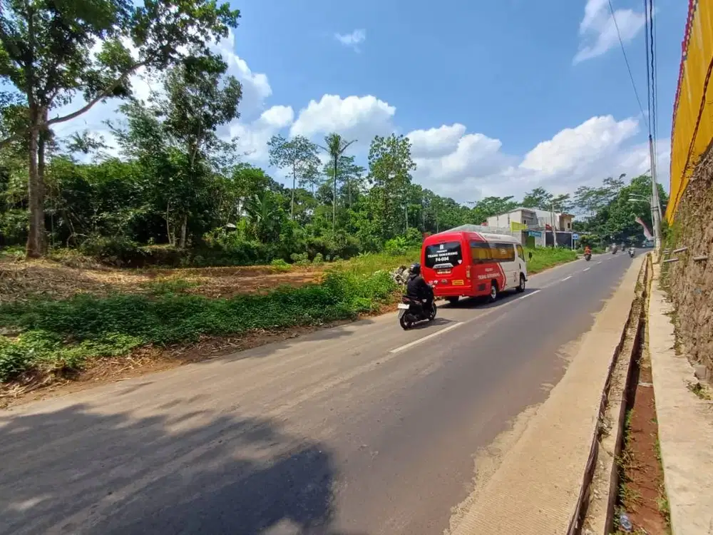 Tanah strategis nempel jalan raya gunung pati