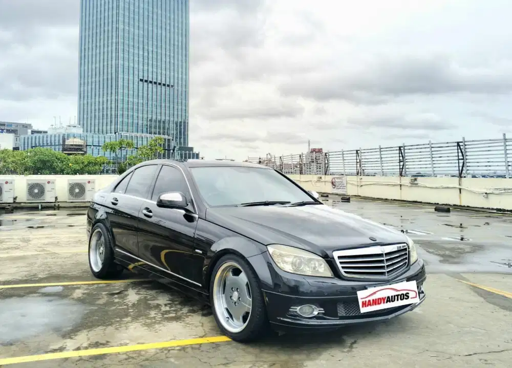Mercedes Benz C230 Avantgarde Panoramic Tahun 2008 Automatic Hitam