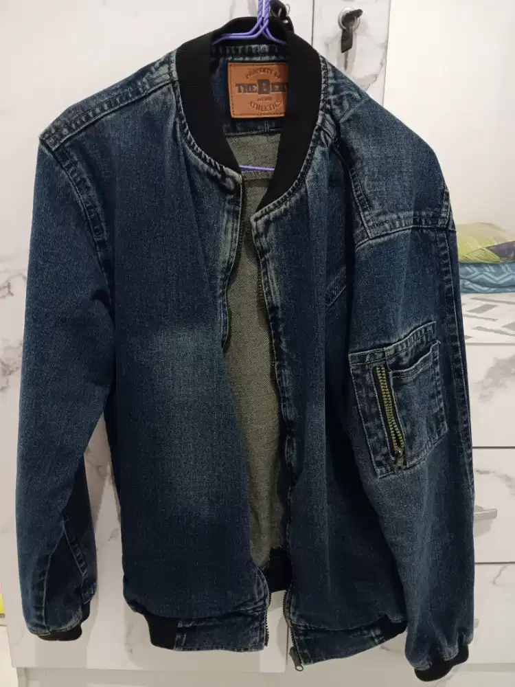 Jaket Jeans Pria All Size