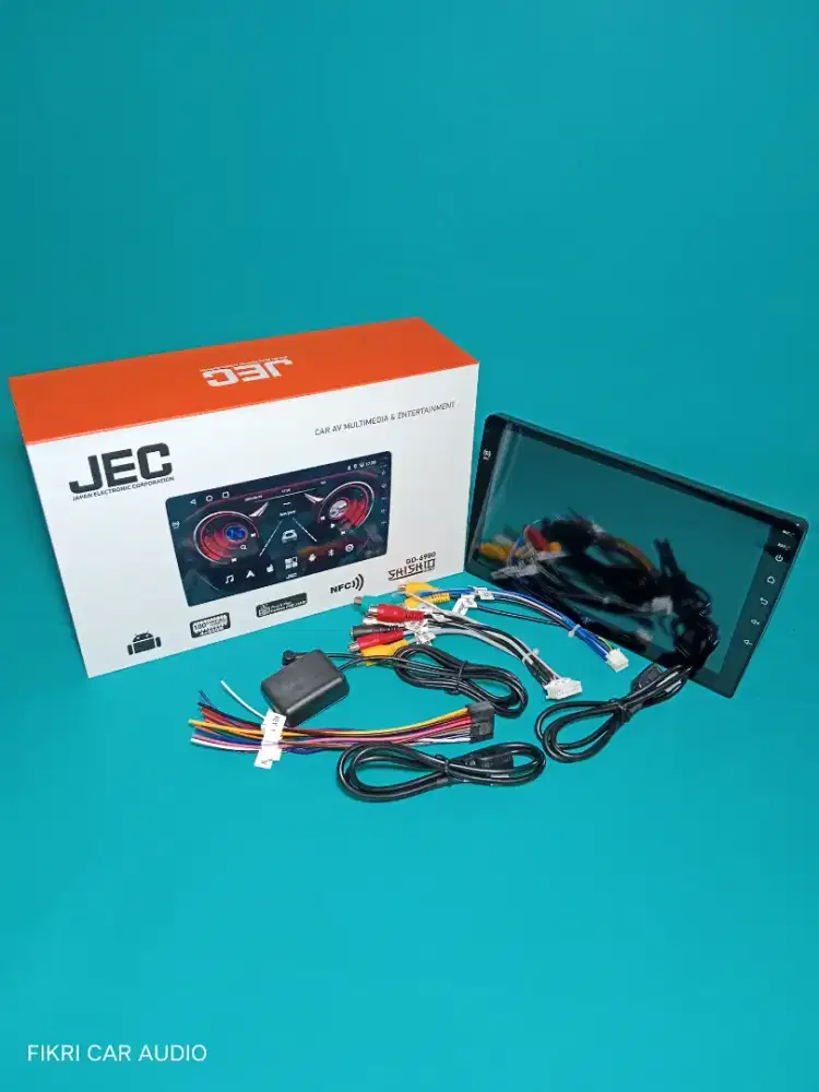 Head Unit Android JEC GD-6980 SHISHIO 9 4/32 QLED OS12 NFC Carplay
