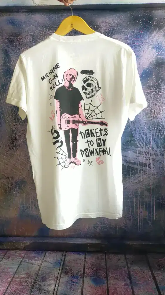 T-shirt Kaos band gitar