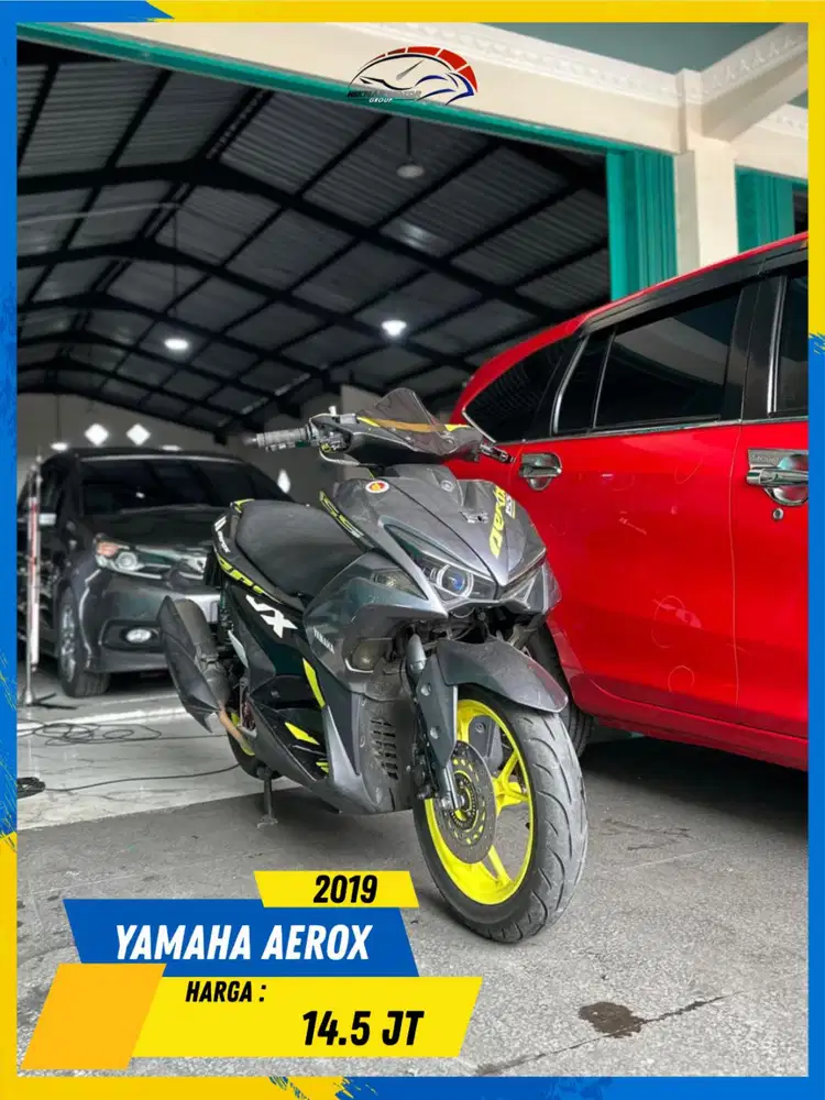 YAMAHA AEROX 2019 PLAT S TERIMA MATI LURR HIKMAH MOTOR KEPUH MALANG