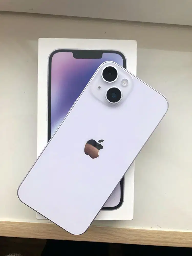 iPhone 14 128GB Purple Inter Sinyal Aman