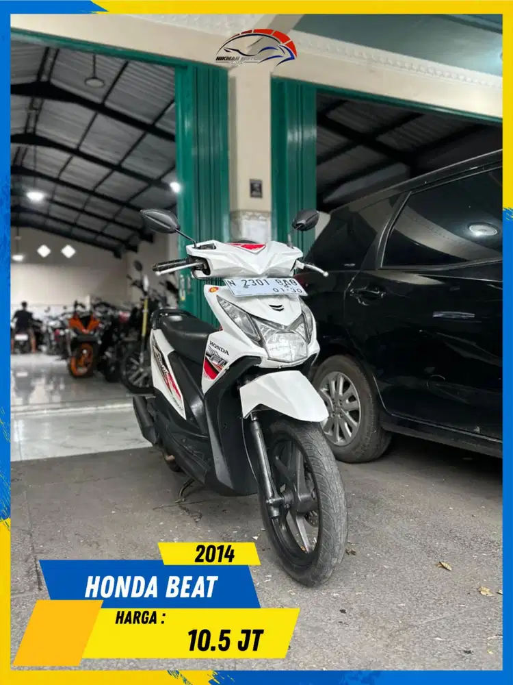 HONDA BEAT 2014 NEGO TIPIS MASZEEHH HIKMAH MOTOR KEPUH MALANG