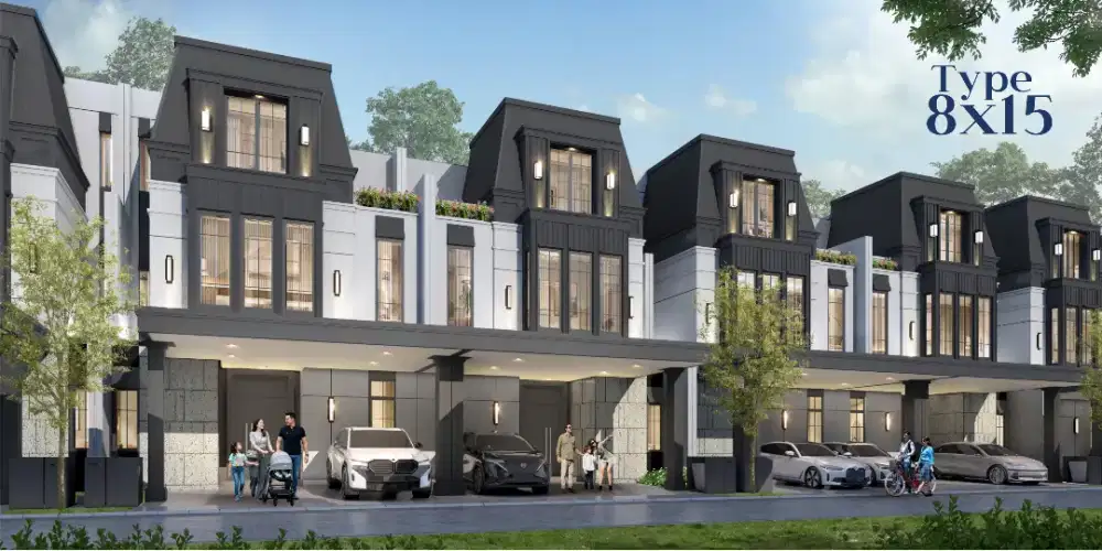 Rumah mewah 3lantai Gading Serpong Altadena
