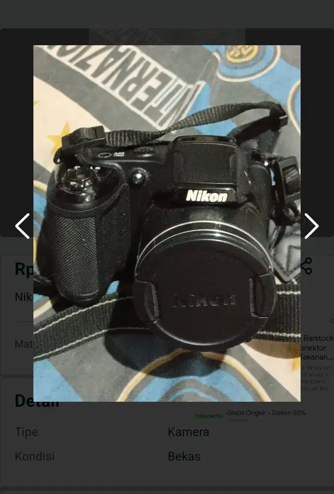 Jual cepat kamera nikon coolpix L320
