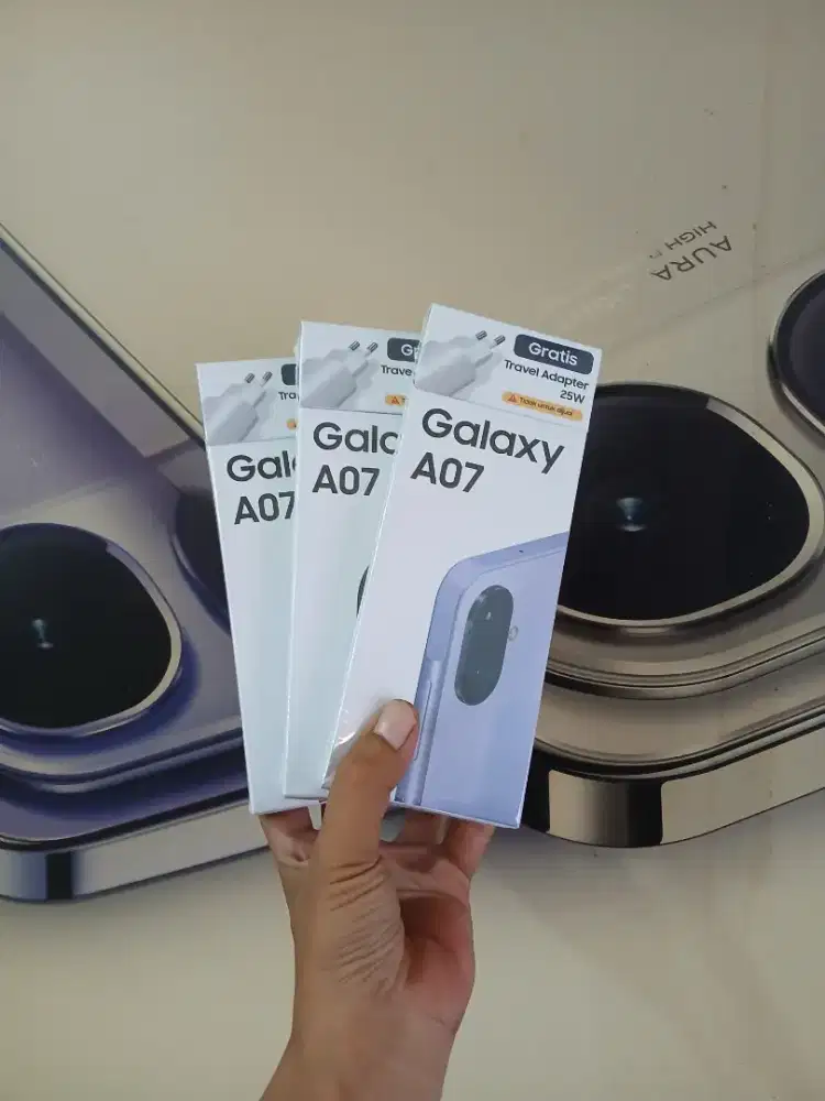 FAST RESPON WA Samsung Galaxy A07 4/64 Garansi resmi 1thn