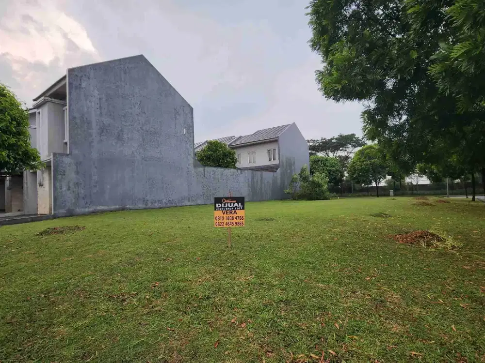 JUAL CEPAT !! Kavling hoek Suvarna Sutera 325m2